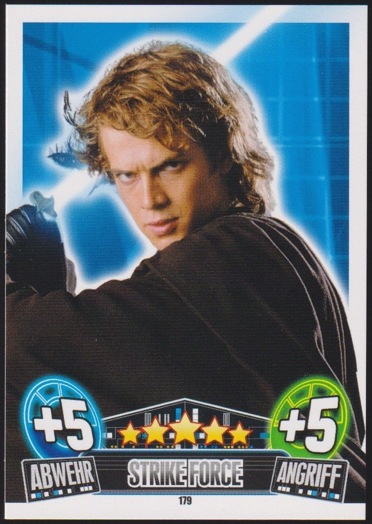 Topps Star Wars 2013 Anakin Skywalker Jedi Republik (Movie) Full Art Rare #179 – Bild 1
