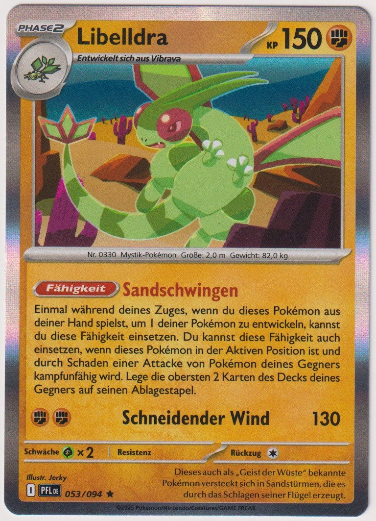 Pokemon TCG Flygon #53/094 Rare (R) Holo Deutsch 2025 – Bild 1