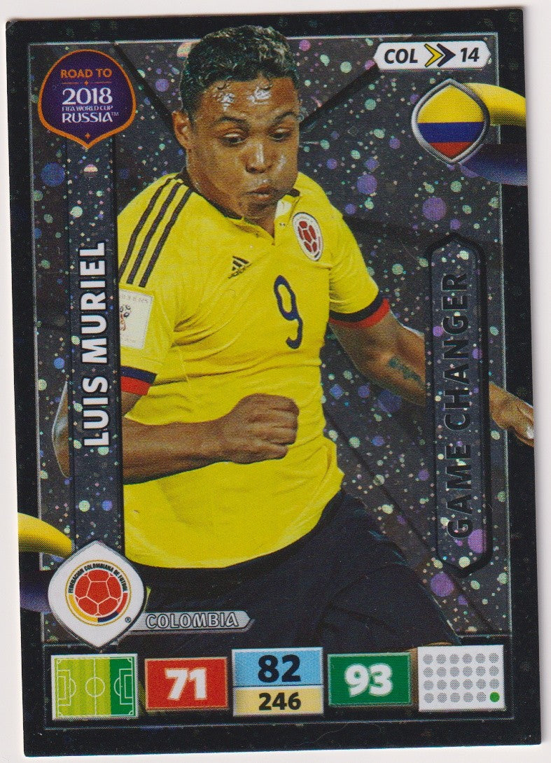 Panini Adrenalyn XL 2017-18 Luis Muriel Colombia Parallel Rare 14 – Bild 1