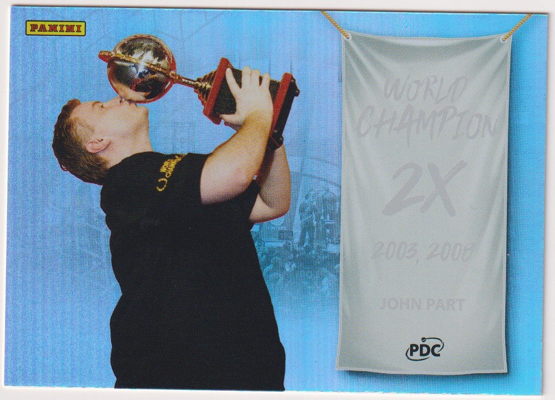 Panini PDC World Championship 2026 John Part "Darth Maple" Refractor Parallel – Bild 1