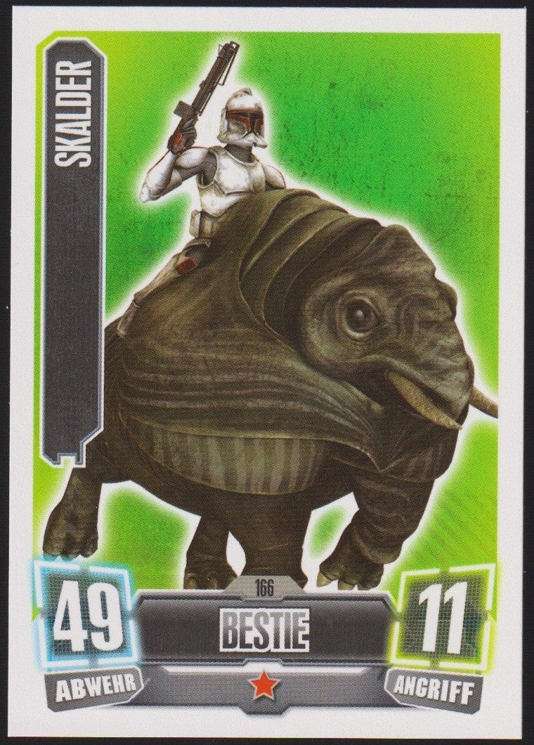 Topps Star Wars 2011 Skalder Bestie / Monster Republik TCG Rare #166 – Bild 1