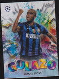 Topps Chrome 2024-25 Samuel Eto'o FC Internazionale Milano Parallel Rare – Bild 1