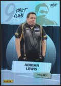 Panini PDC World Championship 2026 Adrian Lewis Refractor Parallel – Bild 1