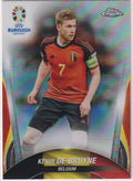 Topps Chrome 2023-24 Kevin De Bruyne Belgium Parallel Refractor – Bild 1