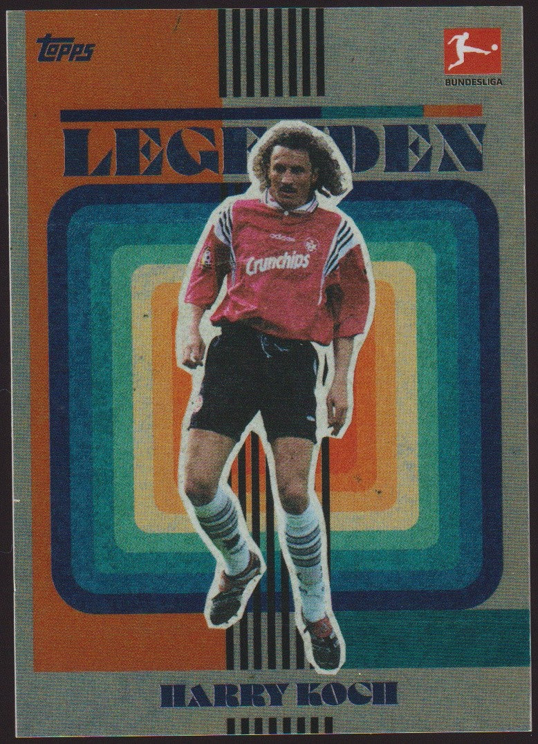 Topps Legenden 2023-24 Harry Koch 1. FC Kaiserslautern BUNDESLIGA Parallel Rare – Bild 1