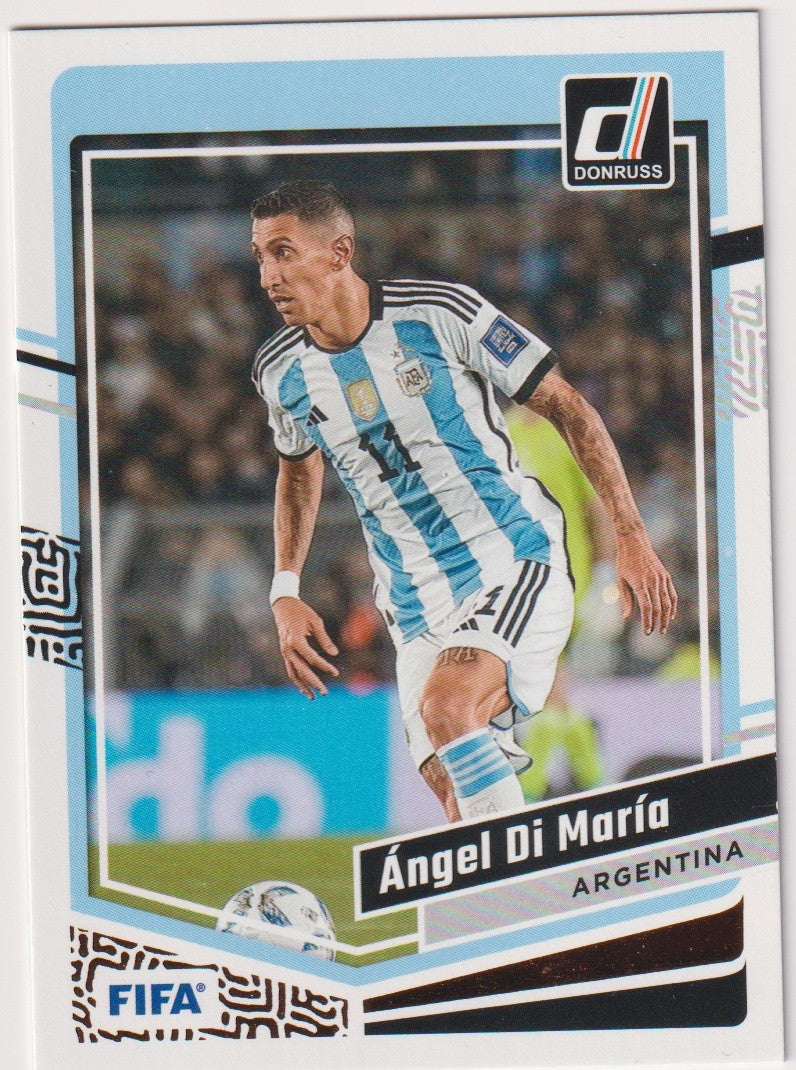 Panini Donruss 2023-24 Ángel Di María Argentina Parallel Rare – Bild 1