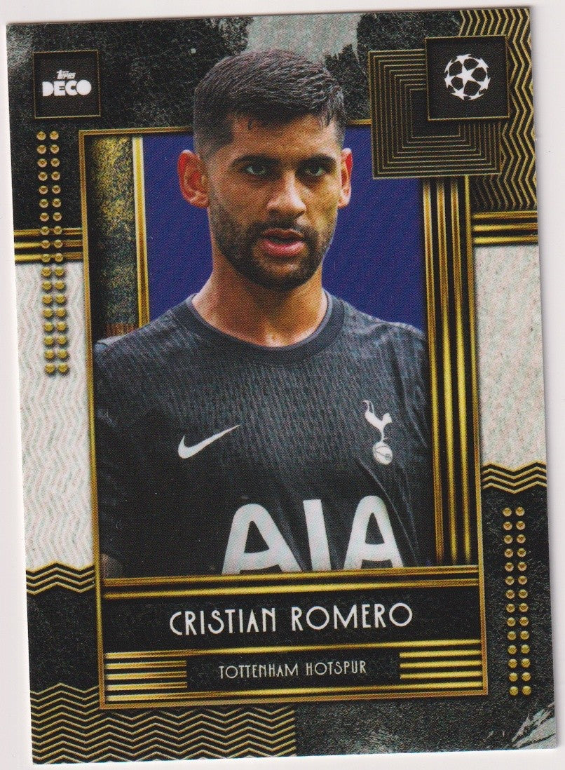 Topps Current Stars 2024-25 Cristian Romero Tottenham Hotspur Parallel Rare – Bild 1