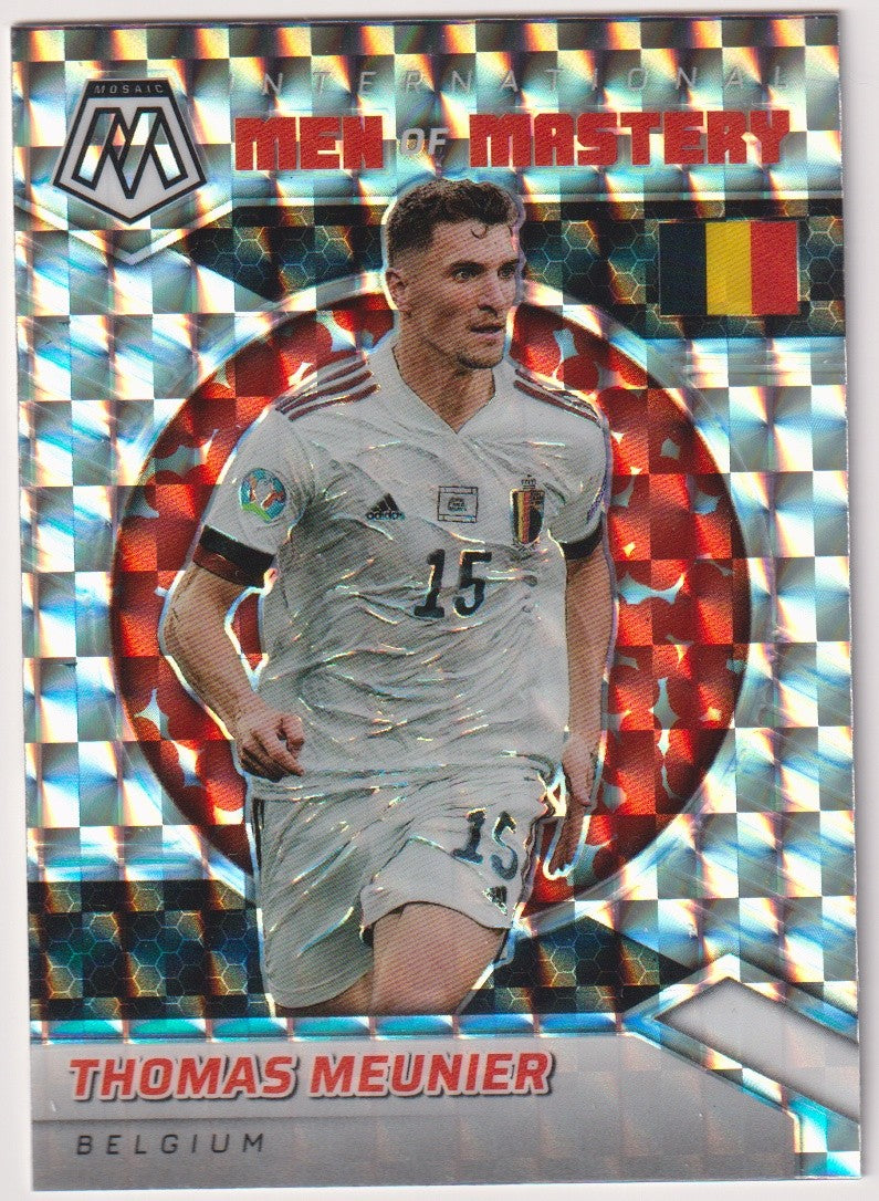 Panini Mosaic FIFA Road to 2021-22 Thomas Meunier Belgium Qatar 2022™ Parallel – Bild 1