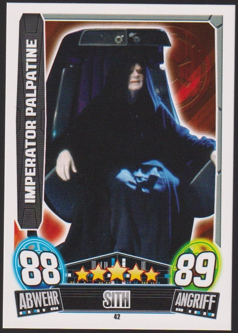Topps Star Wars 2013 Imperator Palpatine Imperium (Film Version) Ultra Rare #42 – Bild 1