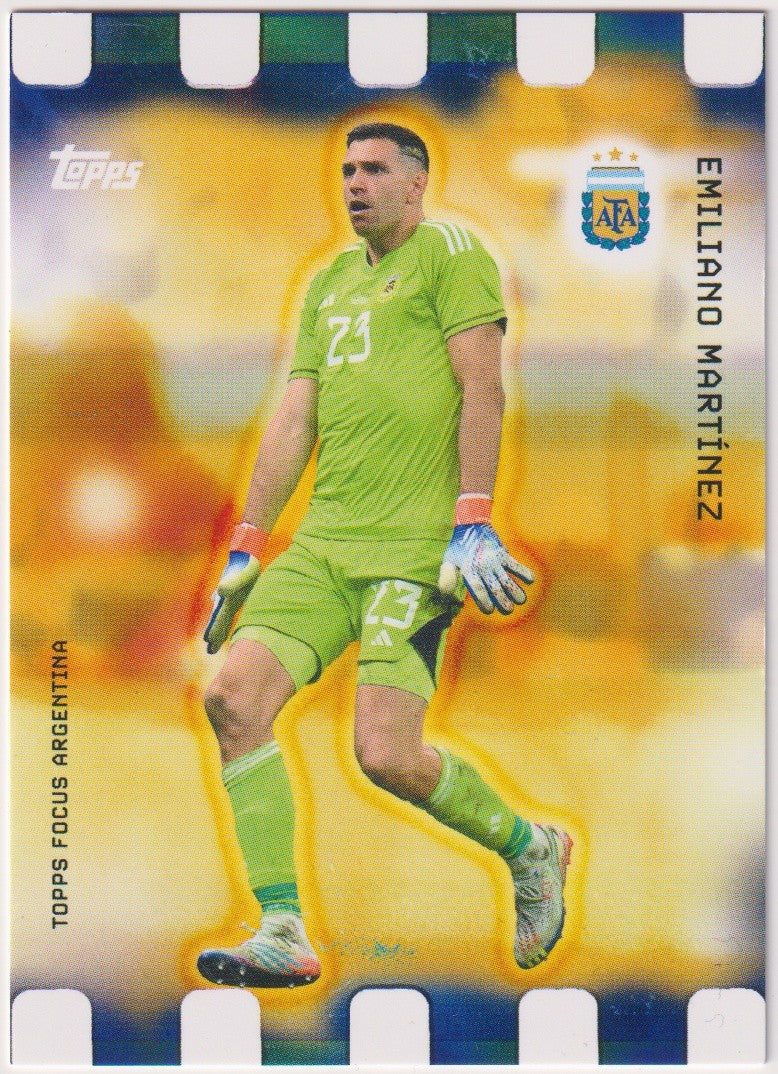 Topps Emiliano Martínez Argentina Parallel Rare – Bild 1