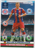 Panini 2013-14 Bastian SchweinsteigerBayern München Champions League Parallel – Bild 1