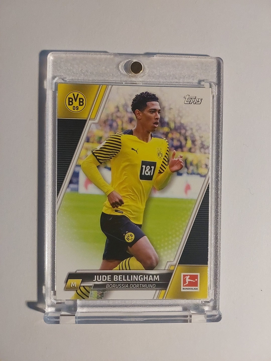 Topps Bundesliga 2021-22 Jude Bellingham Dortmund Parallel Ultra Rare Hit – Bild 1