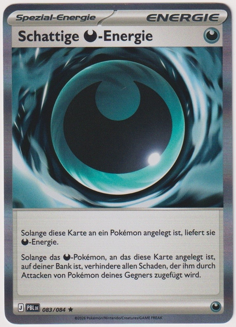 Pokemon TCG Shadow Energy #83/084 Rare (R) Holo Deutsch 2026 – Bild 1