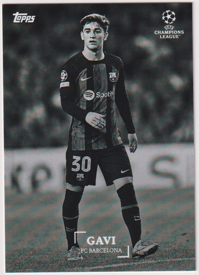 Topps Champions League Gavi FC Barcelona On Demand Parallel Rare – Bild 1