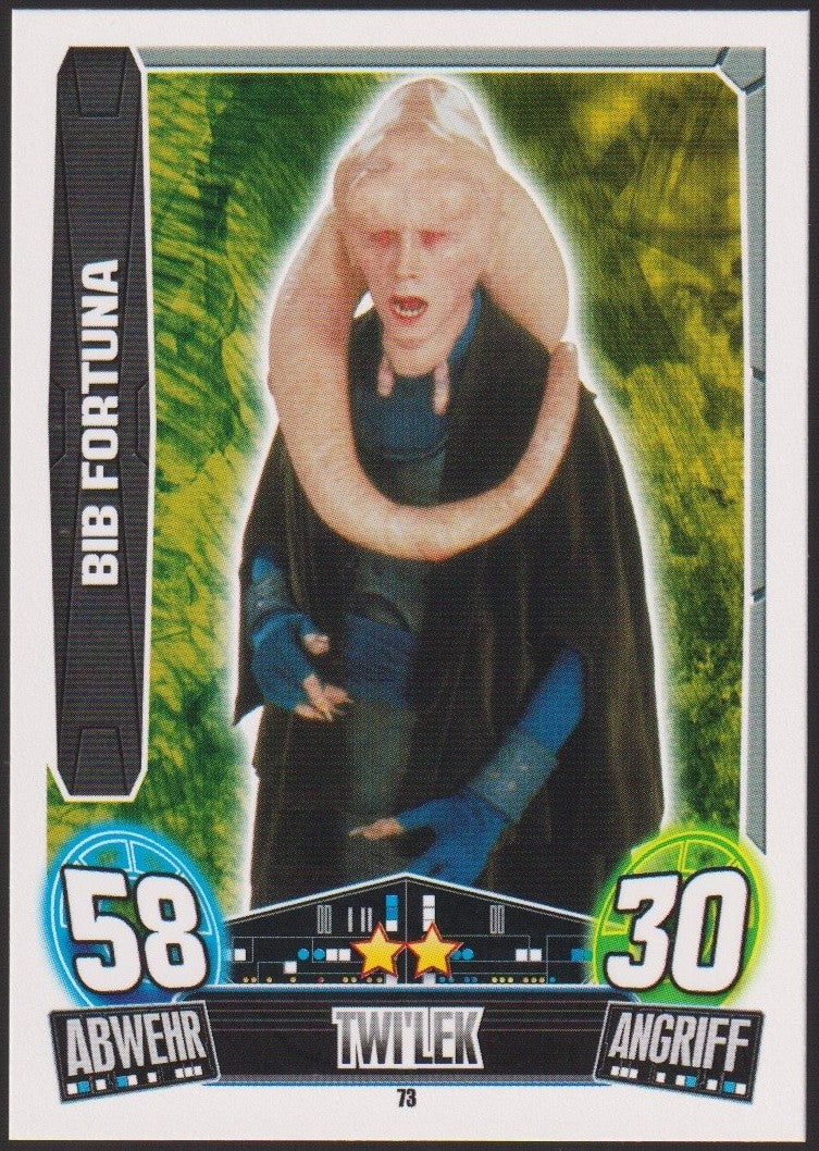 Topps Star Wars 2013 Bib Fortuna Twi´lek Söldner (Film Version) TCG Rare #73 – Bild 1