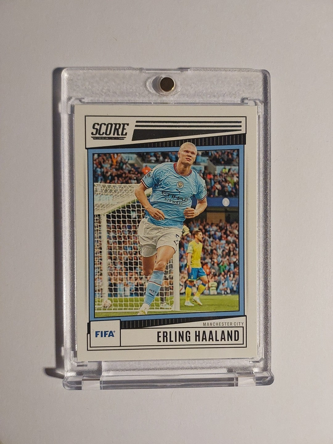 Panini Score 2022-23 Erling Haaland Manchester City Parallel Rare Base Hit – Bild 1