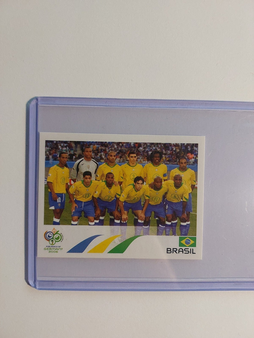 Panini World Cup 2006 Brasilien Ronaldinho, Kaka, Lucio, Dida Parallel Legend – Bild 1