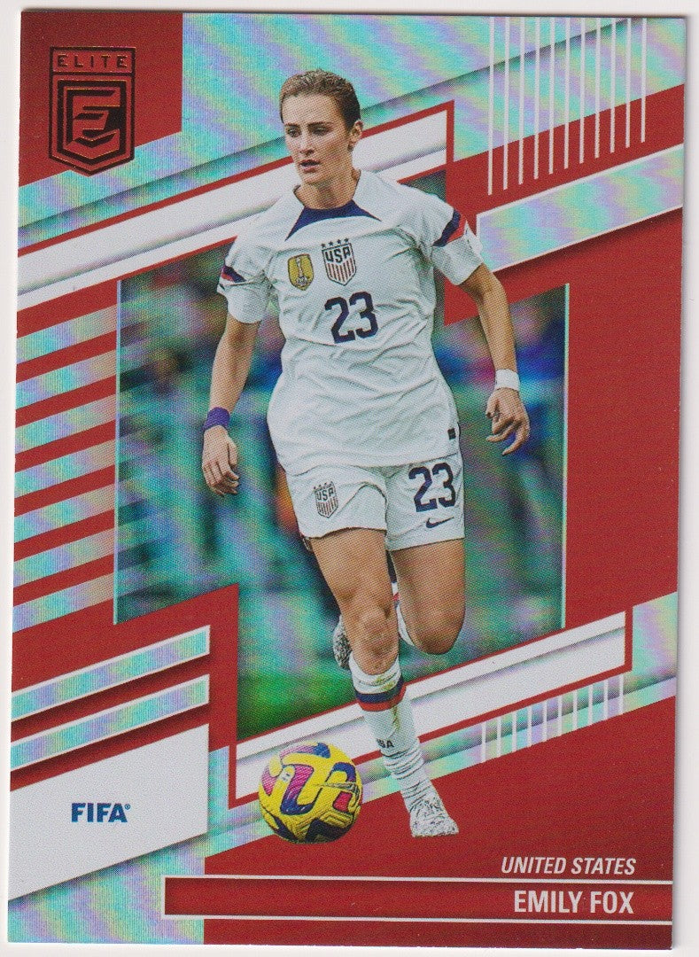 Panini Donruss 2022-23 Emily Fox United States Women's National Team Parallel – Bild 1