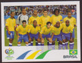 Panini World Cup 2006 Ronaldinho, Dida, Lucio Brasilien Legend Vintage Parallel – Bild 1