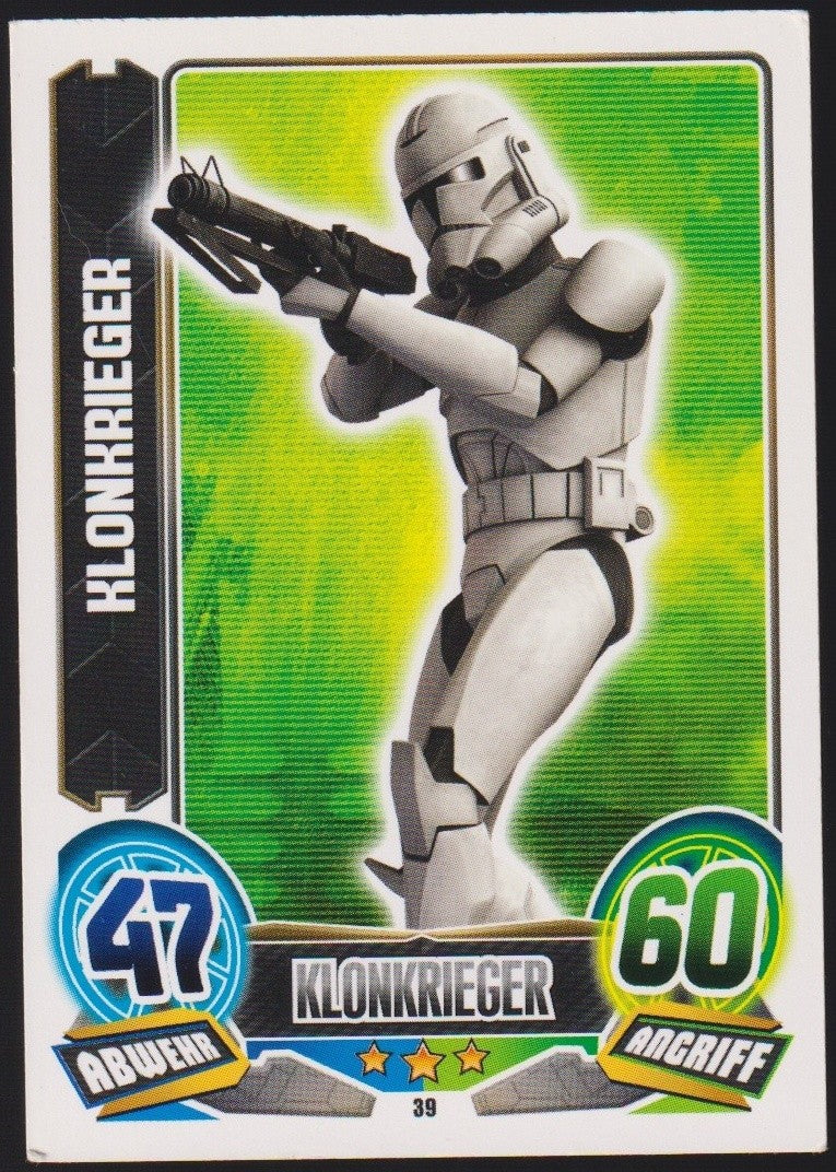 Topps Star Wars 2011 Klonkrieger (Phase 2) Republik TCG Rare #39 – Bild 1