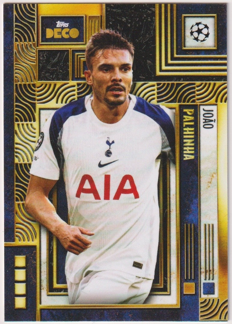 Topps DECO 2024-25 Joao Palhinha Tottenham Hotspur Current Stars Parallel Rare – Bild 1