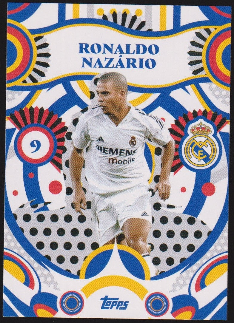 Topps 2024-25 RONALDO NAZARIO Real Madrid Club Product Parallel Rare – Bild 1