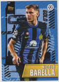 Topps Champions League Gold Nicolò Barella Inter Milan Parallel Rare Nr. 275 – Bild 1