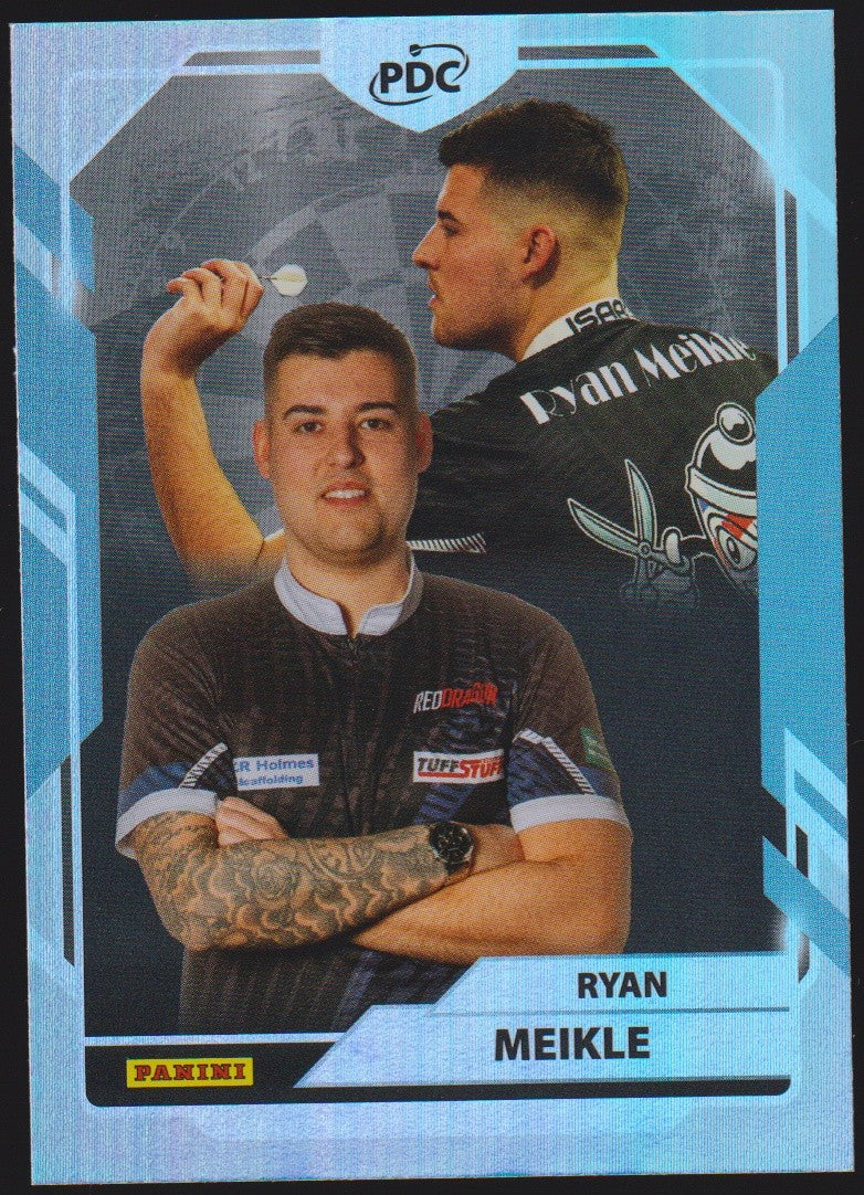 Panini PDC World Championship 2026 Ryan Meikle "The Barber" Refractor Parallel – Bild 1