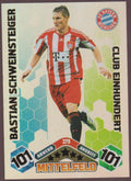 Topps Match Attax Bastian Schweinsteiger FC Bayern München Parallel Refractor – Bild 1