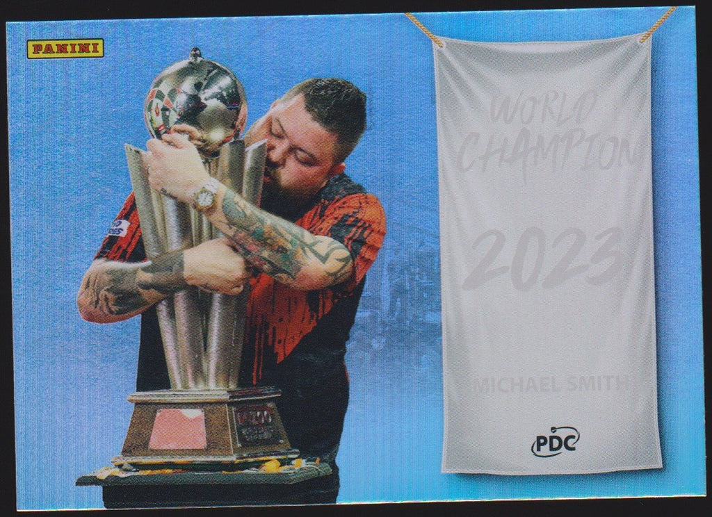 Panini PDC World Championship 2026 Michael Smith "Bully Boy" Refractor Parallel – Bild 1
