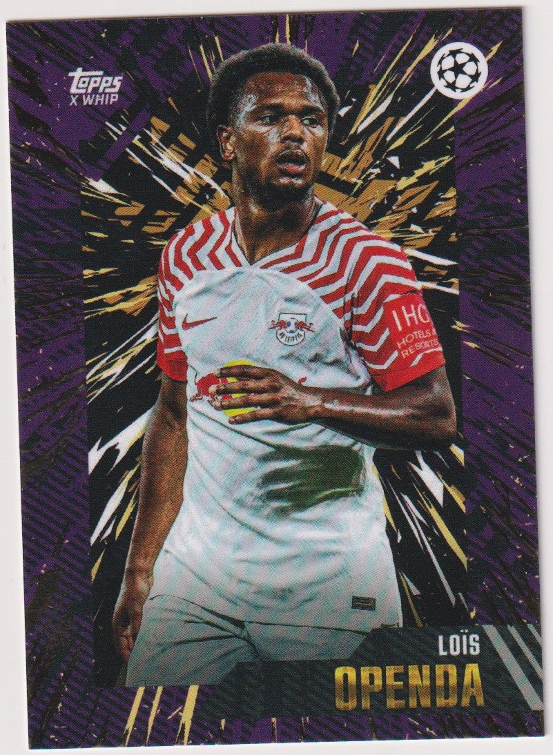Topps X WHIP 2022-23 Loïs Openda RB Leipzig Parallel 7/7 Rare – Bild 1
