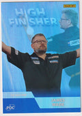 Panini PDC World Championship 2026 James Wade "The Machine" Refractor Parallel – Bild 1