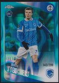Topps Chrome 2024-25 Jarne Steuckers KRC Genk Parallel 143/299 Rookie – Bild 1