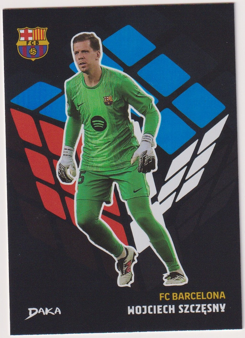 Daka GC-22 2024-25 Wojciech Szczesny FC Barcelona Parallel 51/149 Refractor – Bild 1