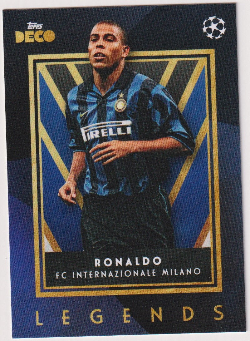 Topps Deco Ronaldo FC Internazionale Milano Legends Parallel Rare – Bild 1