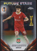 Topps Chrome 2023-24 Stefan Bajcetic Rookie Liverpool FC Parallel Rare – Bild 1