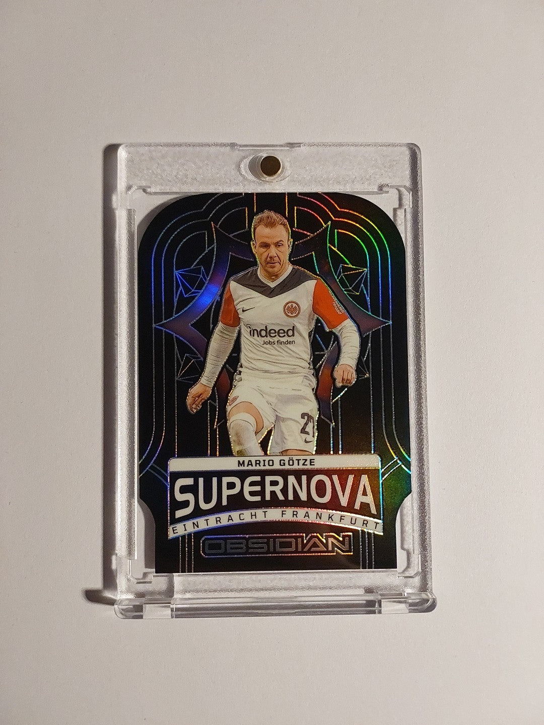 Panini Obsidian 2024-25 Mario Götze Frankfurt Parallel 65/120 Refractor Rare – Bild 1