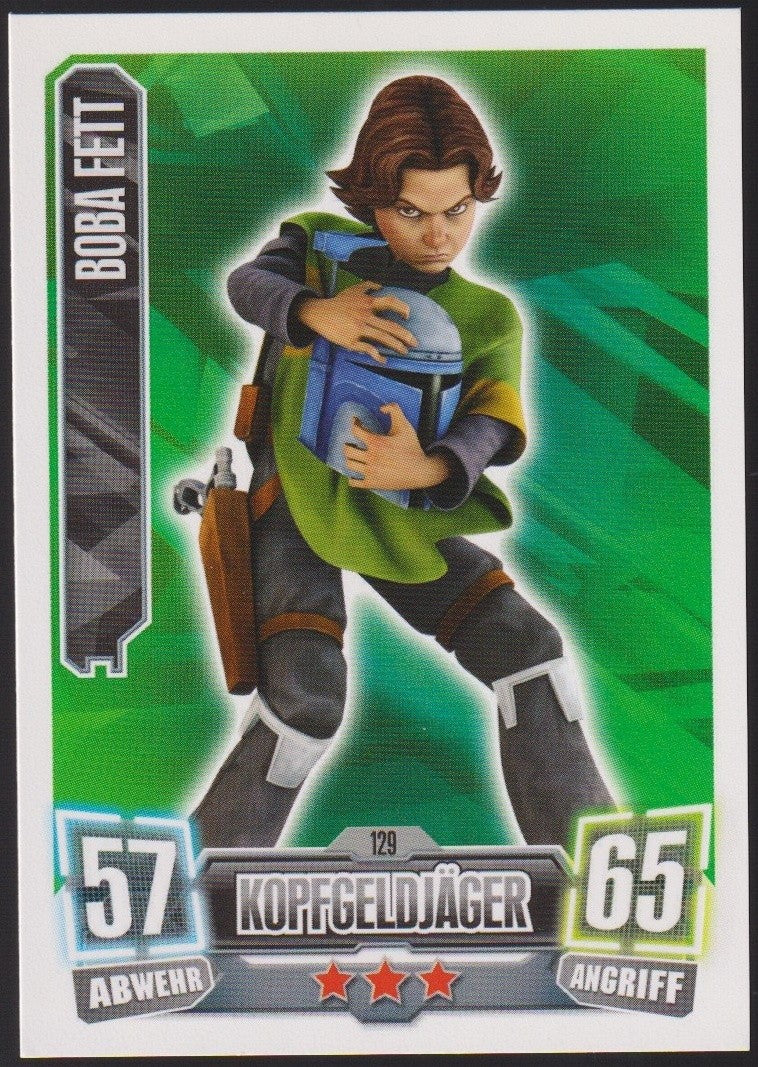 Topps Star Wars 2011 Boba Fett Söldner Kopfgeldjäger TCG Rare #129 – Bild 1