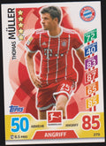 Topps Match Attax Thomas Müller FC Bayern München Bundesliga KOLLEKTION Parallel – Bild 1