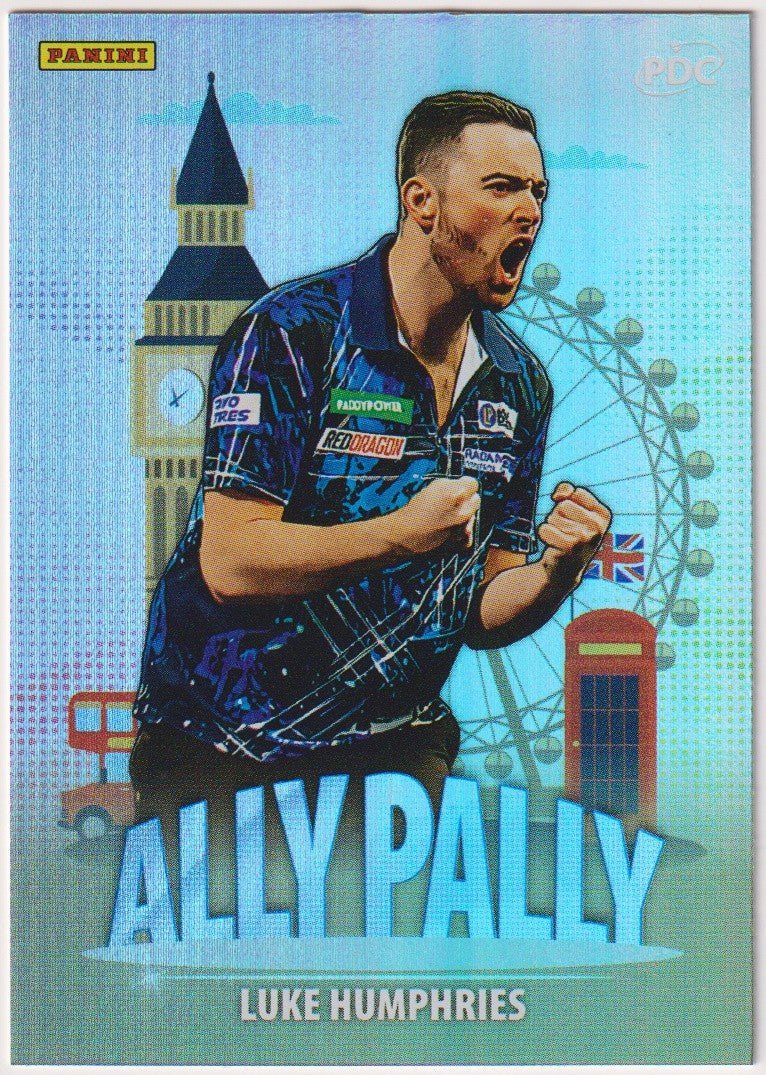 Panini PDC World Championship 2026 Luke Humphries "Cool Hand" Refractor Parallel – Bild 1