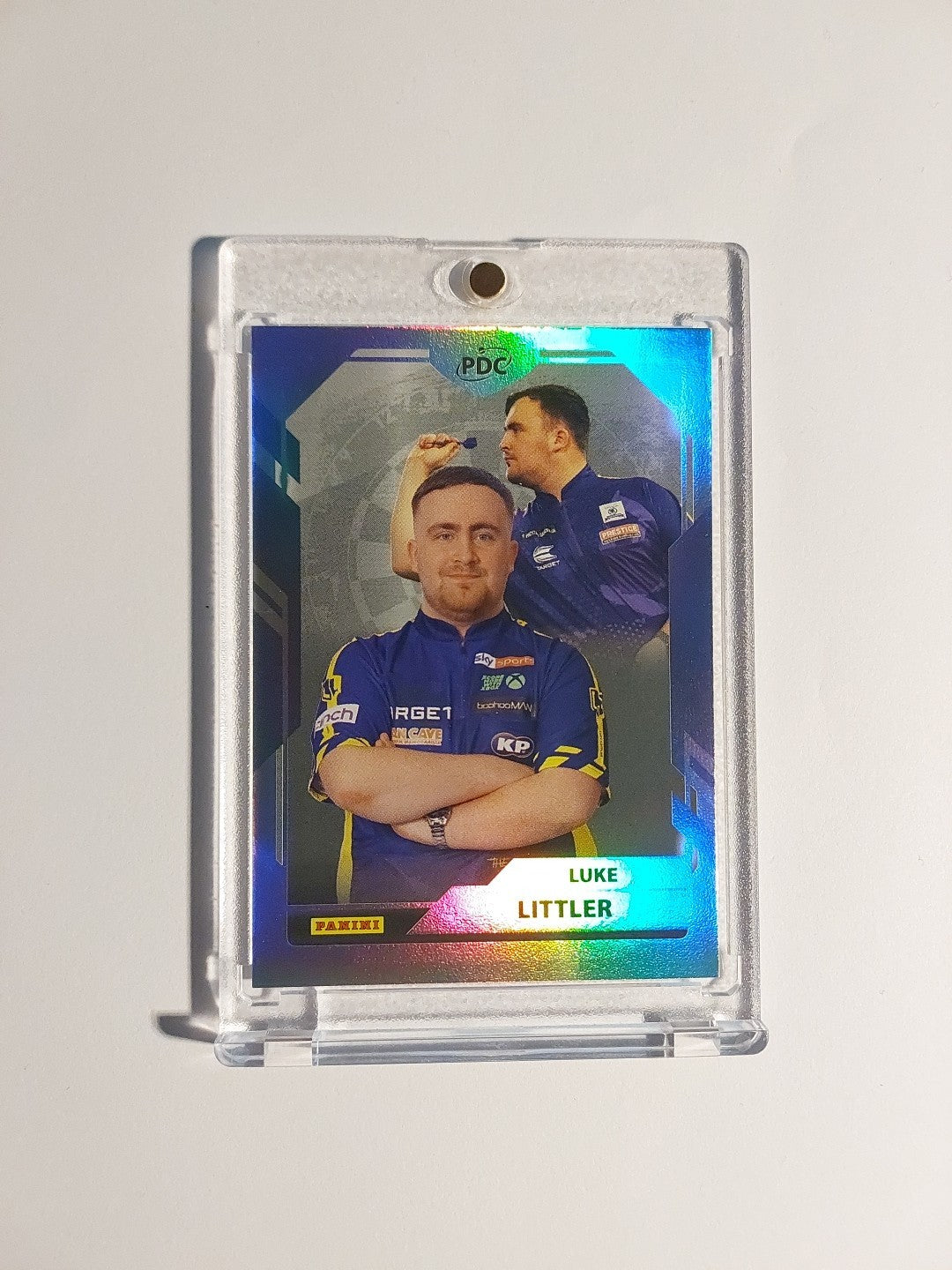 Panini PDC World Championship 2026 Luke Littler Dart Parallel Refractor Rare Hit – Bild 1
