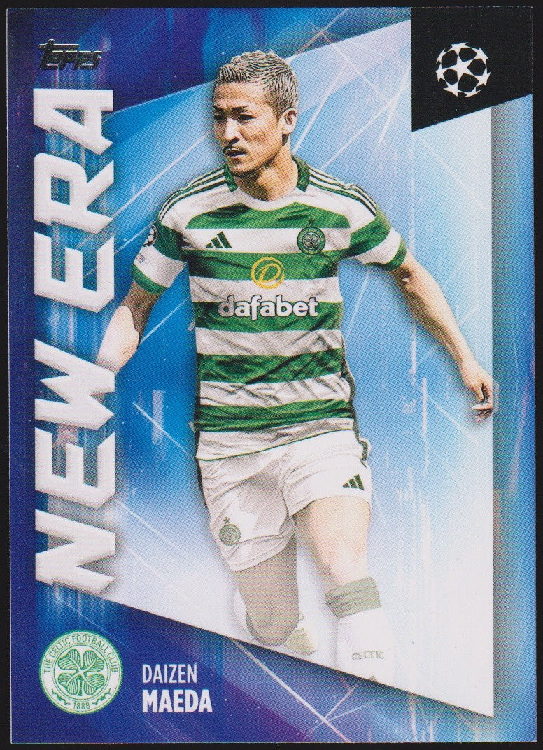 Topps New Era 2024-25 Daizen Maeda Celtic FC UEFA Champions League Parallel Rare – Bild 1