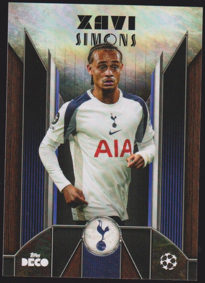 Topps Current Stars 2024-25 Xavi Simons Tottenham Hotspur Parallel Rare – Bild 1