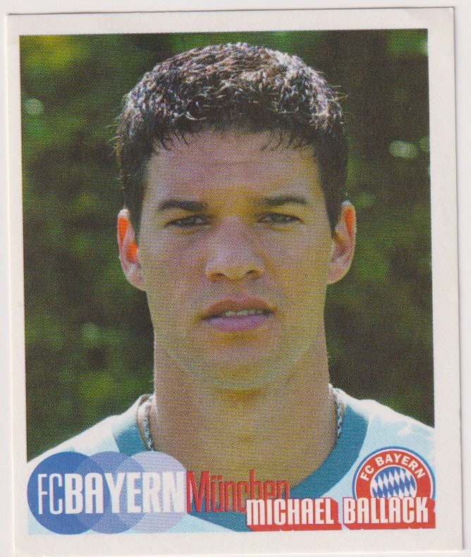 Panini Bundesliga Fussball 2002-03 Michael Ballack FC Bayern München Parallel – Bild 1
