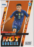 Panini Hot Rookies 2022-23 Thiago Almada Rookie Argentinien Score FIFA Soccer – Bild 1