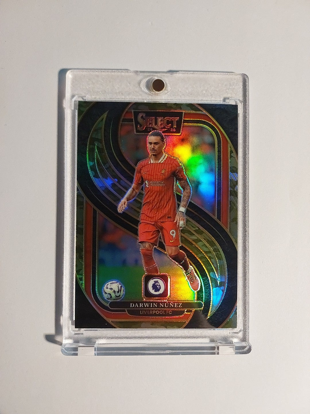 Panini Select 2024-25 Darwin Nunez Liverpool Parallel 31/150 Refractor Rare Hit – Bild 1