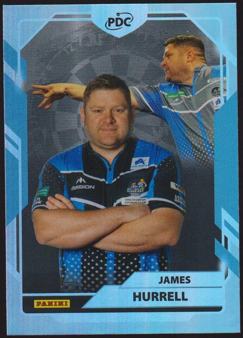 Panini PDC World Championship 2026 James Hurrell Refractor Parallel – Bild 1