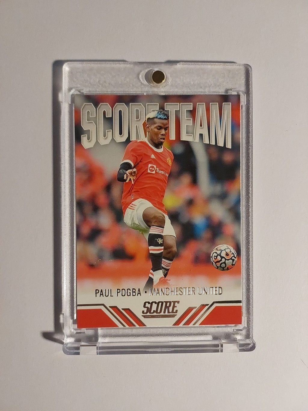 Panini Score 2021-22 Paul Pogba Manchester United Parallel Insert Ultra Rare Hit – Bild 1