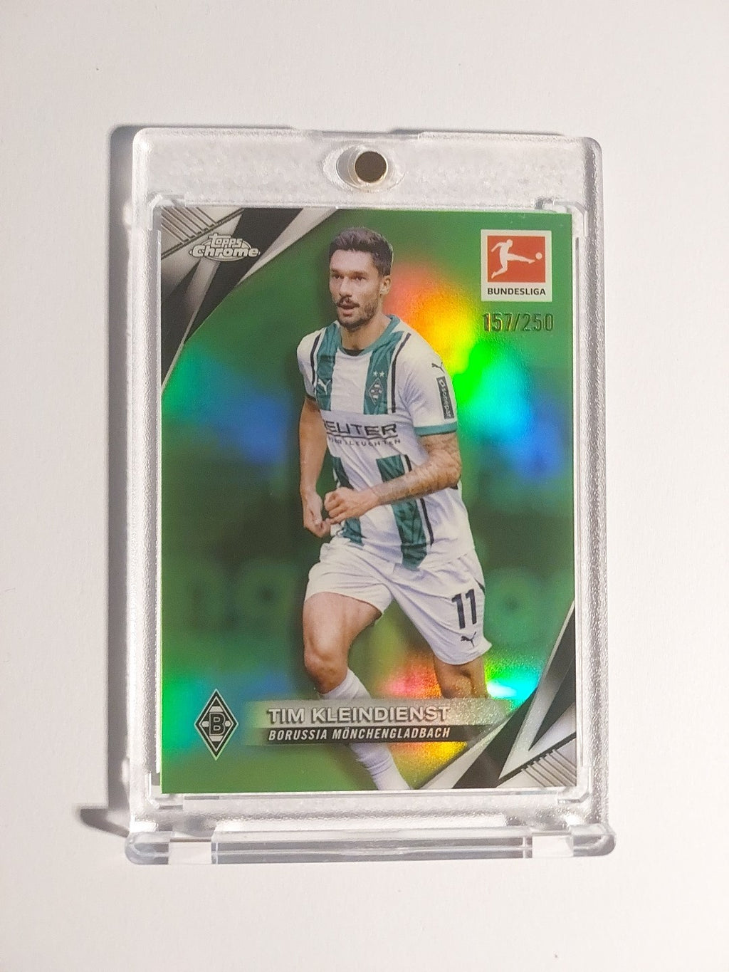 Topps Chrome 2024-25 Tim Kleindienst Gladbach Nummeriert 157/250 Parallel – Bild 1