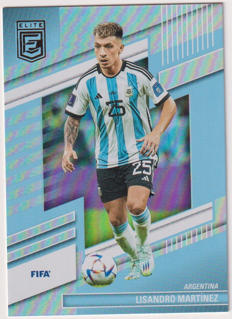 Panini DonRuss Elite FIFA Soccer 2023-24 Lisandro Martínez Argentina Parallel – Bild 1